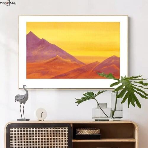 Abstract Landscape Wall Art Canvas Painting Oil Modern Home Decoration Nordic Posters Prints Aesthetic Living Room House Decor