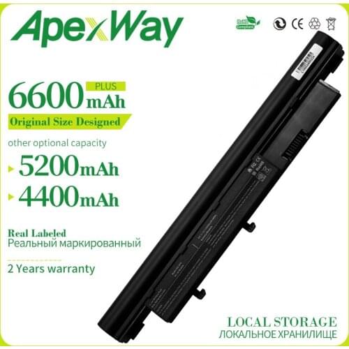Apexway 4400mAh Laptop battery for Acer Aspire AS09D31 AS09D70 AS09F34 LC.BTP00.052 AK.006BT.027 3410 3810T 4810-4439 4810 8371G