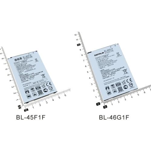BL-45F1F BL-46G1F Battery For LG k8 K4 K3 M160 Aristo MS210 X230K M160 X240K K20 TP260 K425 K428 K430H K10 K20Plus Batteries