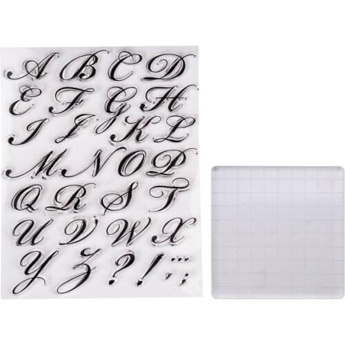 DIY Alphabet Cookie Cutter Embosser Stamp Sticky Decorating Fondant Sugarcraft Cutter Tools Cake Tools