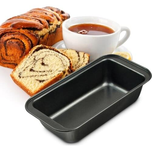 Non-stick Bread Loaf Cake Mold Carbon Steel Toast Baking Pan Tray Mould Kitchen Household Bakeware Tools Rectangular