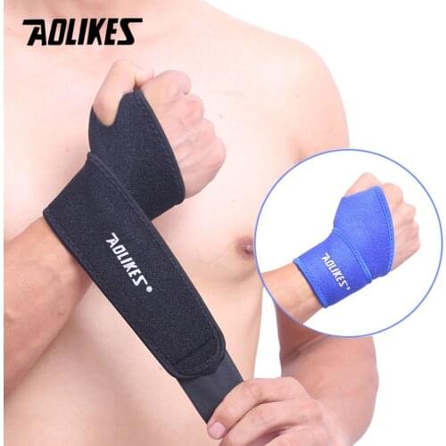AOLIKES 1PCS Adjustable Steel Brace Wrist Support Splint Fractures Carpal Tunnel Sport Sprain for Weight Lifting Protector