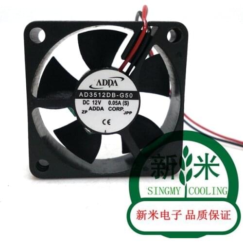 USED ADDA AD3512DB-G50 12V 0.05A 3.5CM 3510 silence cooling fan