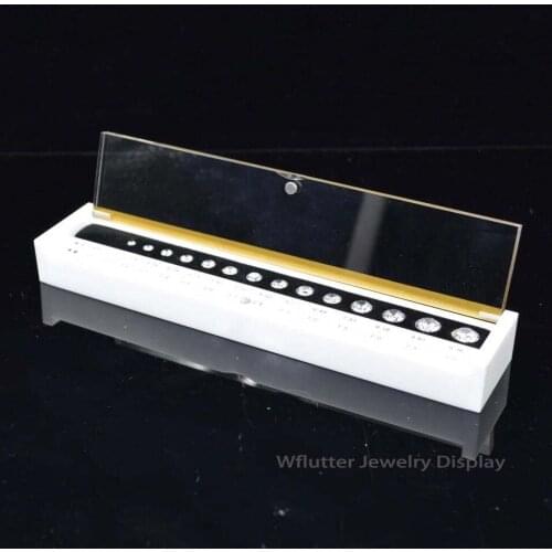 Free Shipping Meteorite Gem Weight Test Diamond Diameter Sizer Gemstone Weight Comparison Tool Jewelry Sizer Props