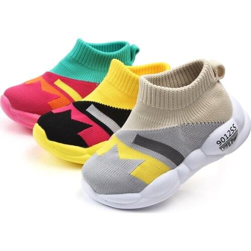 2020 Shoes Fashion Toddler Infant Kids Baby Girls Boys Mesh Soft Sole Sport Shoes Sneakers Anti-slip Baby Shoes Dropship