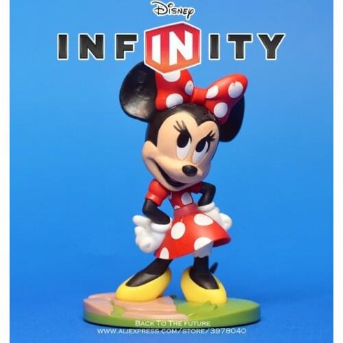 Disney Mickey Mouse Minnie 8cm doll Action Figure Posture Anime Decoration Collection Figurine Toy model for children gift