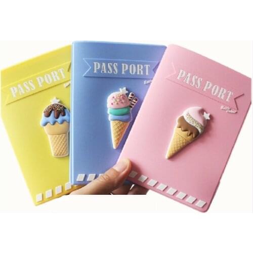 Fashion Travel Passport Holder Protector Case Business Silica gel Travel Wallet Protective Passport Cover Case For Worldwide