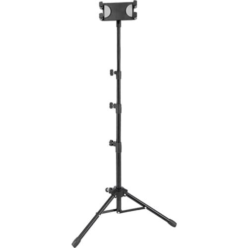 Floor Tripod 360 Degree Adjustable Telescopic Universal 4.7-12.9 Inch Mobile Phone Tablet Tripod Height 0.55M-1.45M