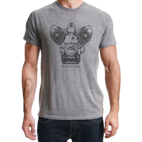 2019 New Man Design T-Shirt Print Moto classic motorcycle T Shirts Italian Biker Short Sleeve Tee Shirt Fashion