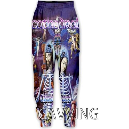 New Fashion 3D Print CATHEDRAL BAND Casual Pants Sports Sweatpants Straight Pants Sweatpants Jogging Pants Trousers