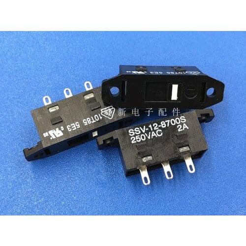 New 2 gear 3 foot power toggle switch with screw fixed flat slide switch to switch 2A 250V