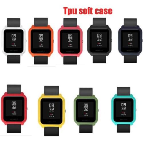New Soft TPU Protection shell For Huami Amazfit Bip Youth Watch Silicone Full Case Cover