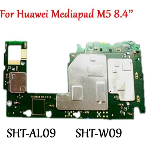 Full Work Original Unlock Motherboard For Huawei Mediapad M5 8.4'' SHT-AL09 SHT-W09 Logic Circuit Electronic