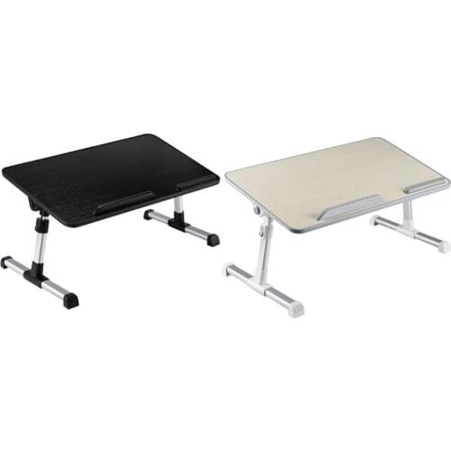 Foldable Laptop Desk Multi-Angle Adjustment Liftable Portable Standing Bed Laptop Desk Study Desk