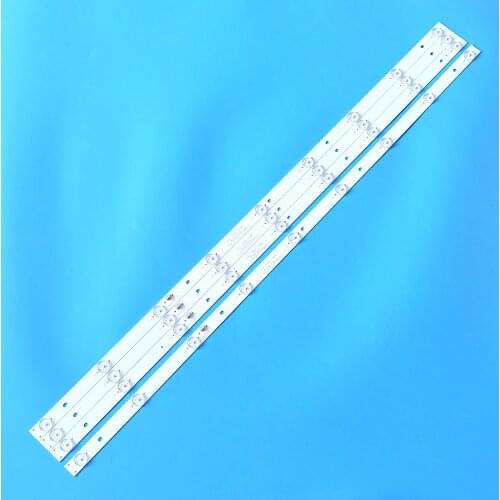 8pcs LED backlight strip for Philips GC43D09-ZC23FG-01 43PFF5021 43PFF5011 T4312M LD43V22S DLED43GC4X9 DLED43GC 4X9 ZC21FA
