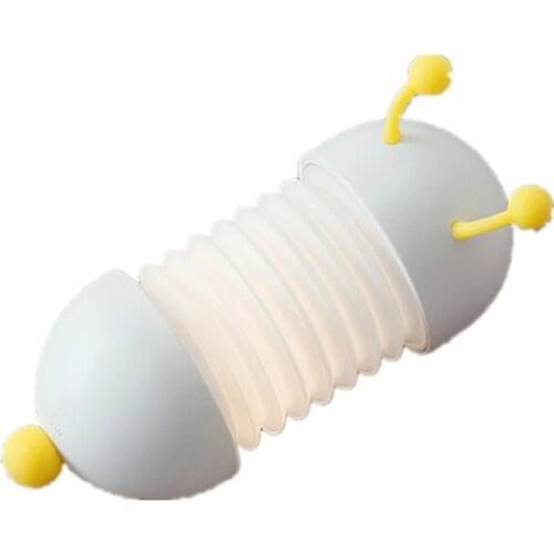 Animal Retractable Night Light Cute Toys Night Lamp LED Soft Children Baby Sleeping Light Wall Hanging for Bedroom Bedside