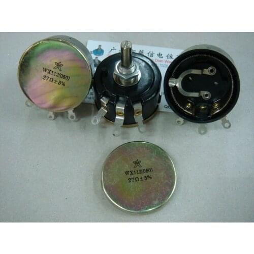 WX112 (050) 5W Wirewound Potentiometer 27R300B switch