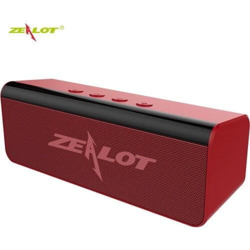 ZEALOT S31 Portable Bluetooth speaker Wireless Loudspeaker Sound System 10W stereo Music surround Desktop Speaker