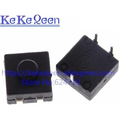 100PCS/LOT Double Row Vertical LED flashlight switch 1212-213BS 3pins ON-ON-OFF 12*12 213BS
