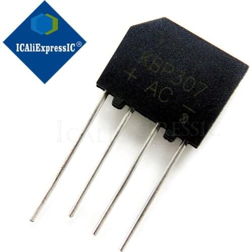 20PCS KBP307 ZIP KBP 307 3A 700V Flat bridge bridg new original In Stock