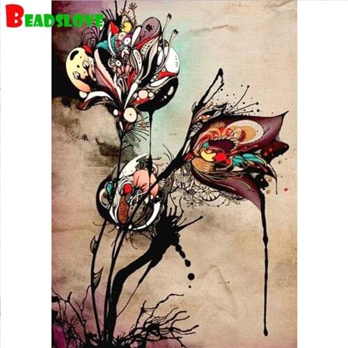 5D DIY Diamond Painting Cartoon rose flower fairy cross stitch full square round diamond embroidery mosaic painting rhinestones