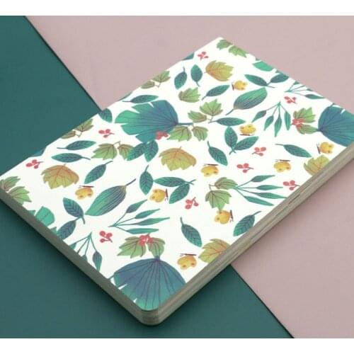 Daily Planner Book Creative 100 Days Planner Notebook Students Schedule Notebook Office Stationery Notebook Floral Diary Book
