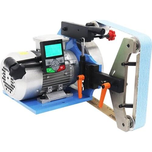 GT Small Multifunctional Belt Machine Adjustable 220V/380V 1.5KW Vertical Model DIY Belt Machine Digital Display
