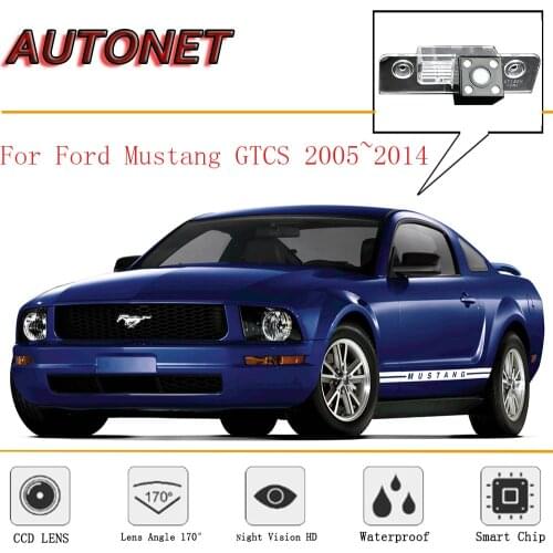 AUTONET Rear View camera For Ford Mustang GT/CS 2005~2014/CCD/Night Vision/Reverse Camera/Backup Camera/license plate camera