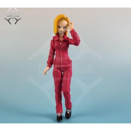COMIC CLUB IN-STOCK Class E Android 18 Action Model Toy Figure