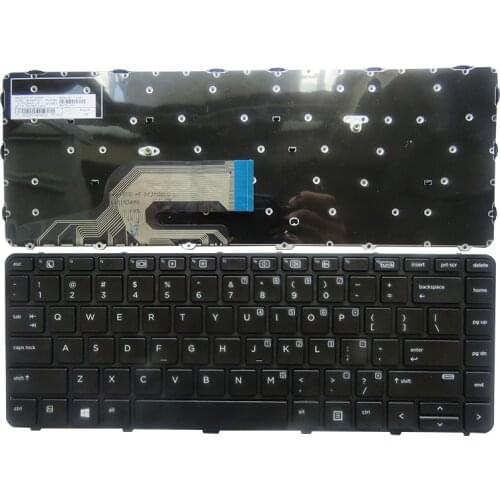SSEA New laptop US black Keyboard no Backlit For HP Probook 430 G3 430 G4 440 G3 440 G4 445 G3 640 G2 645 G2 446 G3
