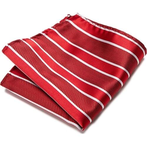 126 Many Color Top grade Nice Handmade Newest style Woven Pocket Square Plaid Gold Dropshipping April Fools Day