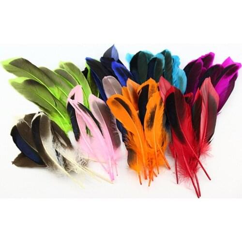 Wholesale 10-15CM 4-6 Inch Pheasant Feathers For Crafts DIY Clothing Natural chicken feathers for jewelry making Feather plumes