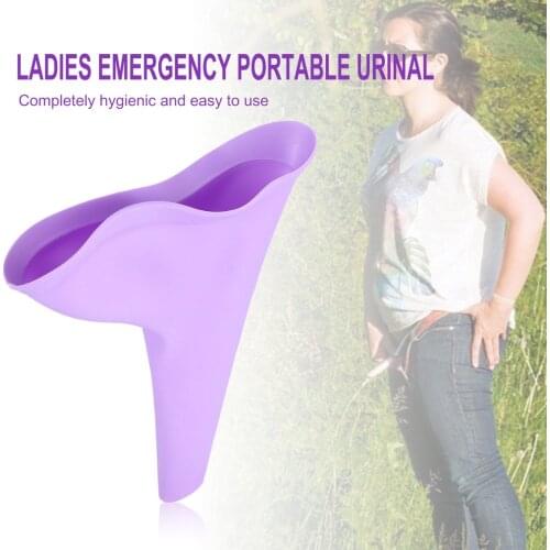 Pee Funnel For Women Standing Piss Female Urinal For Travel Femme Urinating Device Portable Toilet Outdoor Camping Mini Silicone