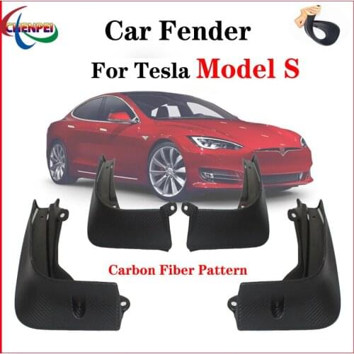 4pcs Special Fender For Tesla Model Y 2020-2021 Model S 2012-2020 Car Fender Auto Mudguard Tire Supplies Car Accessories