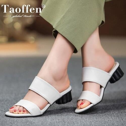 Женские шлепанцы Taoffen China At AliExpress