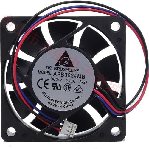 Original authentic AFB0624MB 60 * 60 * 15 6cm6 cm 24V 0.12A cooling fan