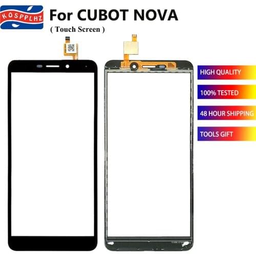 Outer Glass For Cubot Nova Touch Screen Touchscreen Panel Digitizer Sensor 5.5" For Cubot Nova Cell Phone Perfect Repair Part