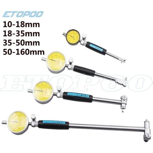 10-18 18-35 35-50 50-160mm Dial bore gauge indicator Cylinder Inner Diameter Gauge Dial Bore Inside Diameter Gage