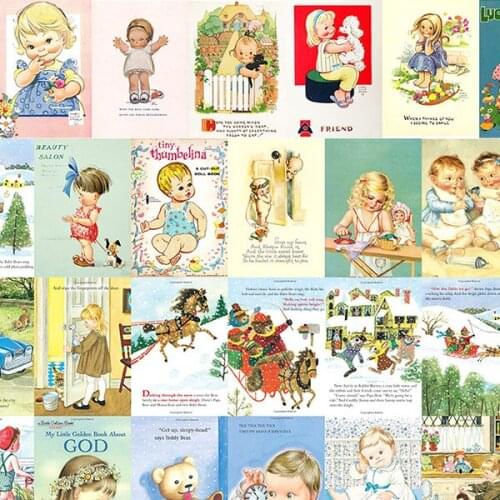 18PCScute baby Stickers Crafts And Scrapbooking stickers book Student label Decorative sticker kids toys