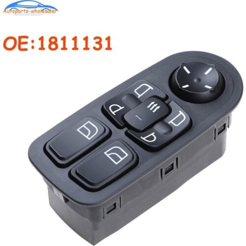 Car 1811131 1736600 Fit for DAF XF Power Master Window Control Switch 1669884 1693124 1698944 1788599