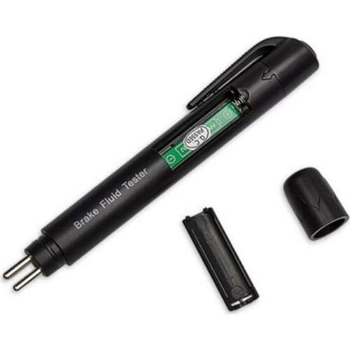Auto Car Brake Fluid Oil Pen Tester Indicator Batterty Detection Tool 5 LED