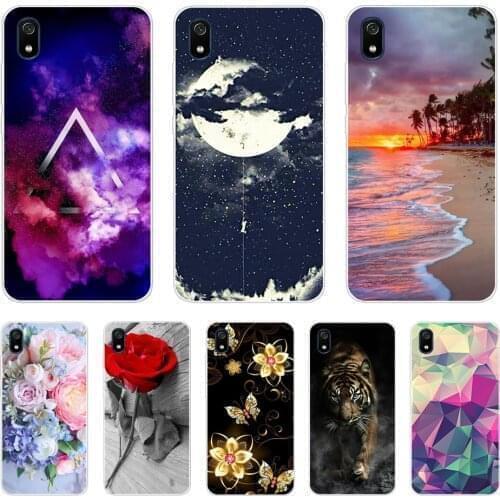 Funda For Xiaomi Redmi Note 7 Case RedmiNote 7 Black Silicone Soft Phone Case Redmi 7 7A Back Cover For Xiaomi Redmi 8A Case 8 A