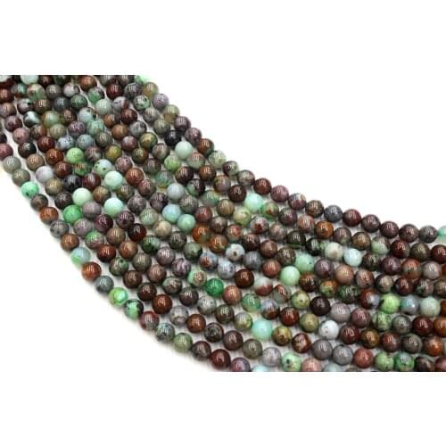 Colored Jade Round Loose Beads Strand 4/6/8/10MM For Jewelry DIY Making Necklace Bracelet