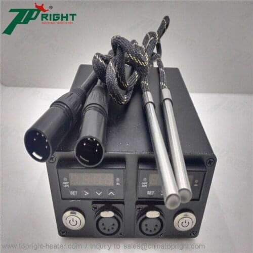 Dia.8x80mm 120v 90w electric heater cartridge with PID control box