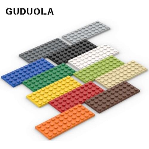 Guduola Small particle Plate 4x10 3030 MOC Assembly Building block Parts foundation plate / low board / low brick 10 pcs/lot