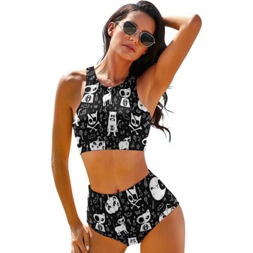 LazySorry High Swimwear