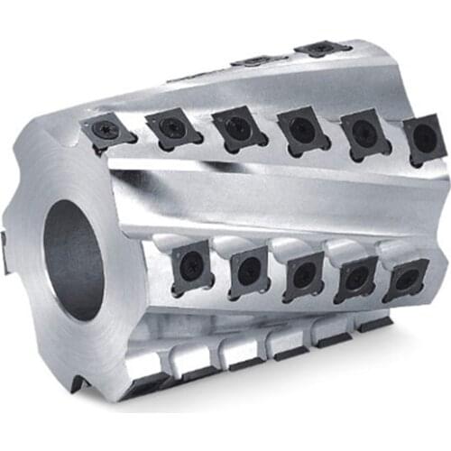 LIVTER Steel or Aluminum Body Heads for Shapers and Moulders spiral cutter head 6T