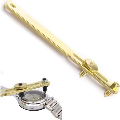 Watch Case Opener Rolex Adjustable Wrench Spanner Battery Replacement Tool Remover Watch Cover Back Repair Kit Watch Repair Tool