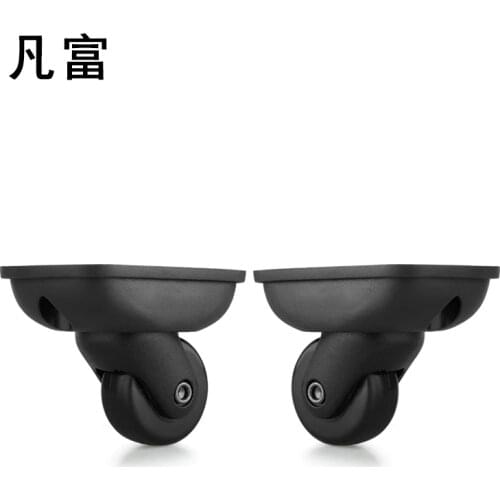 FANFU Suitcase wheels Replacement Suitcase mute rubber travel trolley wheels equipment accessories Replacement trolley casters