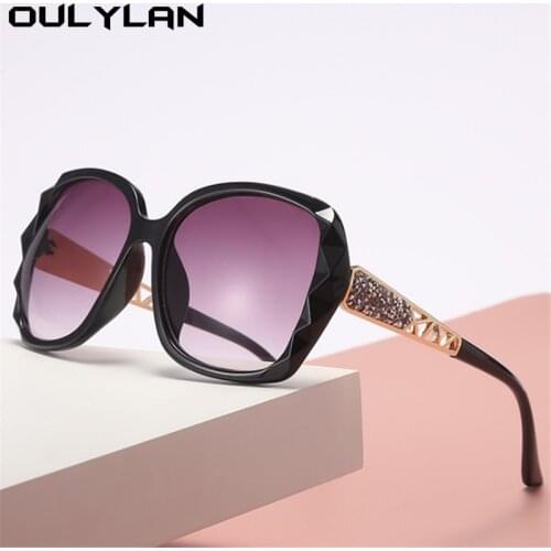 Oulylan Vintage Polarized Sunglasses Women Men Fashion Gradient Sun Glasses Female Male Driving Traveling Eyewear Shades UV400